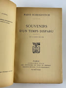 Souvenirs d'un temps disparu. Avec 13 gravures hors-texte. par Marie SCHEIKEVITCH - Image 3
