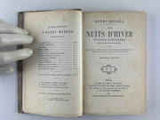 Les nuits d'hiver- poésies complètes suivies d'études sur Henry Murger par MM. Jules Janin, T. Gautier, P.A. Fiorentino, Arsène Houssaye, Paul de Saint-Victor par Henry MURGER - Image 4