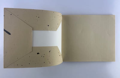 Délire à deux. Essai de calligraphie sonore par Massin d'après l'interprétation de Tsilla Chelton et de Jean-Louis Barrault à l'Odéon - Théâtre de France version scénique. 