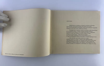 Délire à deux. Essai de calligraphie sonore par Massin d'après l'interprétation de Tsilla Chelton et de Jean-Louis Barrault à l'Odéon - Théâtre de France version scénique. 