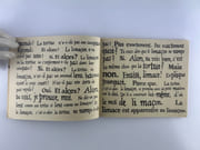Délire à deux. Essai de calligraphie sonore par Massin d'après l'interprétation de Tsilla Chelton et de Jean-Louis Barrault à l'Odéon - Théâtre de France version scénique.  par Eugène IONESCO / MASSIN - Image 7