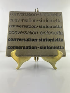 Conversation - Sinfonietta. Essai d'orchestration typographique.