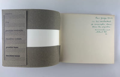 Conversation - Sinfonietta. Essai d'orchestration typographique.