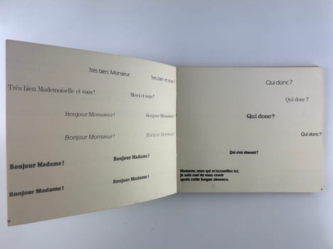 Conversation - Sinfonietta. Essai d'orchestration typographique.. Jean TARDIEU / MASSIN
