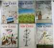 A collection of 23 vintages issues of The New Yorker Magazine with covers designed by Saul Steinberg from 1964 to 1974.. Saul STEINBERG
