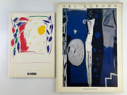 AKI KURODA 2 catalogues d'exposition. 1) Galerie Georg Nothelfer, Berlin, 1984. 31p. Tiré à 1000ex. 2) Aki Kuroda - Rencontre par Pascal Bonafoux. Maeght Editeur, 1986, 35p. reproductions NB & couleur. par Aki Kuroda - Image 1