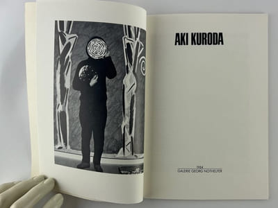 AKI KURODA 2 catalogues d'exposition. 1) Galerie Georg Nothelfer, Berlin, 1984. 31p. Tiré à 1000ex. 2) Aki Kuroda - Rencontre par Pascal Bonafoux. Maeght Editeur, 1986, 35p. reproductions NB & couleur.