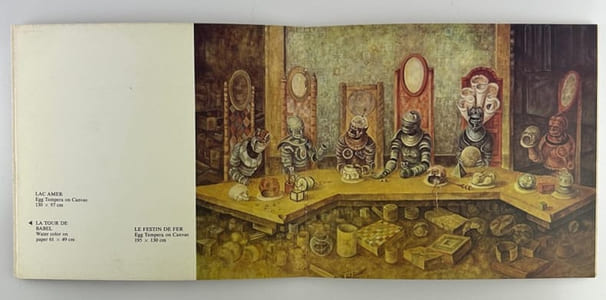 Catalogue d'exposition Raffi Kaiser. September - october 1977 Aberbach Fine Art, New York. Envoi autographe signé de l'artiste au critique d'art Jean-Dominique Rey.
