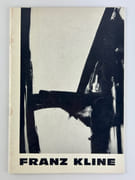 Catalogue d'exposition Franz Kline. Musée d'Art Moderne de la Ville de Paris. Juillet - Septembre 1964 par Franz KLINE. Préface de René Héron de Villefosse. Introduction Franck O'Hara - Image 1