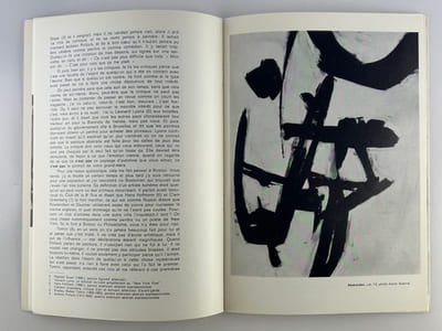 Catalogue d'exposition Franz Kline. Musée d'Art Moderne de la Ville de Paris. Juillet - Septembre 1964