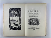 LE SOPHA. Conte moral. Edition ornée de cinquante-six bois originaux de Sylvain Sauvage. par CREBILLON - Image 9