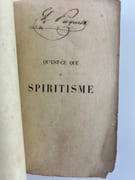 Qu'est-ce que le spiritisme. Introduction à la connaissance du monde invisible ou des esprits contenant les principes fondamentaux de la doctrine spirite et la réponse à quelques objections préjudicielles. EDITION ORIGINALE par Allan KARDEC - Image 5
