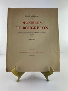 MONSIEUR DE BOUGRELON. Edition illustrée de seize eaux-fortes originales en couleurs gravées par Drian. 