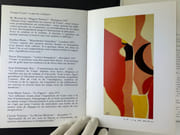 Dossier de presse par Knoll International France présentant Georges Csato. Contient: le catalogue de la rétrospective G.C., Galerie L'Obsidienne, 19 septembre - 30 octobre 1986 (4 reproductions couleurs, 1 NB). 2 cartons d'invitation, 4 copies de la brève présentation de l'artiste par le critique d'art Jean-Dominique Rey. Sur 4 pages volantes : une brève interview de Csato, ses expositions, les oeuvres exposées.  par Georges CSATO - Image 3