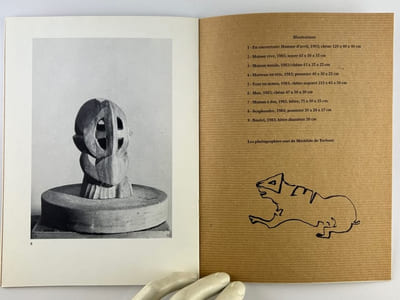 Nicolas Alquin Maisons en tête. Catalogue d'exposition, Galerie Erval. 29 février - 24 mars 1984.