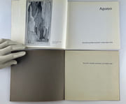 Aguayo. 2 catalogues d'exposition de la Galerie Jeanne Bûcher. 1) Octobre 1961. Texte J.-F. Jaeger. 14 reproductions, dont 1 en couleurs. 35 numéros présentés. 2) Avril-Mai 1970. Lettre apocryphe d'un amateur à Fermin Aguayo et réponse de l'artiste. 16 reproductions, dont 1 en couleurs.  par Fermin AGUAYO - Image 2