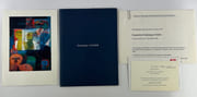 Dominique D'Acher "parcours" 1960 - 1991. Catalogue de l'exposition à la Galerie Dorfmann-Roux, 25 octobre - 7 décembre 1991.  par Dominique D'ACHER. Texte de Louis Pons. - Image 1