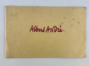 Albert André. Catalogue d'exposition, du mardi 24 octobre au vendredi 10 novembre 1961. par Albert ANDRE (1869 - 1954). Texte de Georges Besson et Jean Renoir. - Image 1