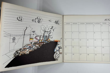 The American Sketchbook 1968. 14 drawings by Steinberg. Saul STEINBERG