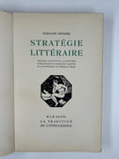 Stratégie littéraire. Édition définitive augmentée d'une étude de Charlotte Rabette et d'un portrait de Berthold Mahn.  par Fernand DIVOIRE - Image 3