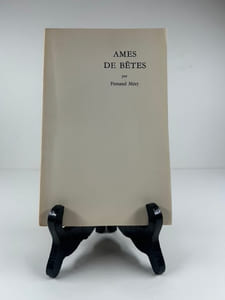 Ames de bêtes. Un des 10 ex. hors-commerce sur chiffon.