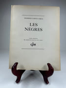 Les nègres. Texte espagnol & traduction par Guy Lévis Mano. Un des 25 exemplaires sur vélin du Marais signés par l'éditeur,  marqués de A à Z réservés aux amis de GLM. Exemplaire Z.  par Federico GARCIA LORCA - Guy LEVIS MANO - Image 1