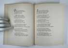 Les n&egrave;gres. Texte espagnol & traduction par Guy L&eacute;vis Mano. Un des 25 exemplaires sur v&eacute;lin du Marais sign&eacute;s par l'&eacute;diteur,  marqu&eacute;s de A &agrave; Z r&eacute;serv&eacute;s ...