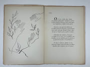 CANTIQUE SPIRITUEL. Texte du manuscrit de Jaen. Version française par Guy Lévis Mano & neuf images par Raymond Gid & typographie par GLM. Un des 25 exemplaires signés par l'éditeur et réservés aux amis de GLM  marqués de A à Z. (Ex. Z).  par Saint Jean de la Croix  - Image 4