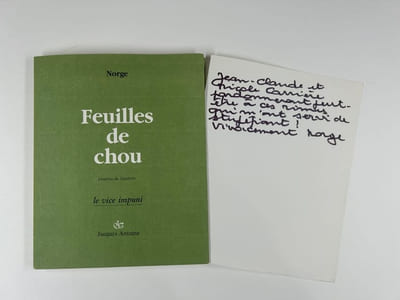Feuilles de chou. Dessins de l'auteur. 
