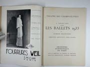 (PROGRAMME) Théâtre des Champs-Elysées. M. Edward James présentes LES BALLETS 1933 de Georges Balanchine. Direction artistique Boris Kochno. Orchestre symphonique de Paris sous la direction de Maurice de Abravnel.  par  - Image 3