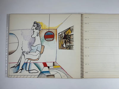 The American Sketchbook 1967. 31 drawings by Steinberg