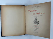 (POESIE) Voluptés et Parfums. Préface de François Coppée /  Morale /  Raillerie. Réunions de 3 recueils reliés en un volume avec un triple envoi à la Duchesse de Rohan.  par Auguste JEHAN (1863-1943) - Image 2
