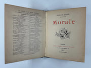 (POESIE) Voluptés et Parfums. Préface de François Coppée /  Morale /  Raillerie. Réunions de 3 recueils reliés en un volume avec un triple envoi à la Duchesse de Rohan.  par Auguste JEHAN (1863-1943) - Image 3