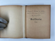 (POESIE) Voluptés et Parfums. Préface de François Coppée /  Morale /  Raillerie. Réunions de 3 recueils reliés en un volume avec un triple envoi à la Duchesse de Rohan.  par Auguste JEHAN (1863-1943) - Image 6