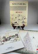 Réunion de 3 publications : 1/ Steinberg DESSINS, Gallimard, 1956 2/ Steinberg, Repères  Cahiers d'art contemporain n°30, Galerie Maeght Lelong, 1986, 36 illust, 39p., entretien entre Steinberg et Jean Frémon /  3 / Steinberg, catalogue d'exposition Galerie Adrien Maeght, 1988. Texte d'Eugène Ionesco, 16 illustrations. par Saul STEINBERG - Image 1