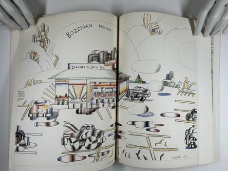 Réunion de 3 publications : 1/ Steinberg DESSINS, Gallimard, 1956 2/ Steinberg, Repères  Cahiers d'art contemporain n°30, Galerie Maeght Lelong, 1986, ...