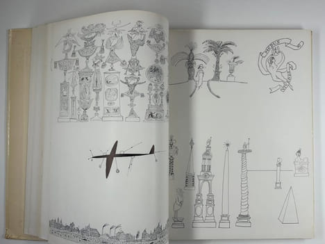 Réunion de 3 publications : 1/ Steinberg DESSINS, Gallimard, 1956 2/ Steinberg, Repères  Cahiers d'art contemporain n°30, Galerie Maeght Lelong, 1986, ...