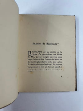 Situation de Baudelaire. PAUL VALERY