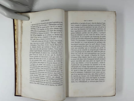 L'oeuvre de Claude Bernard. Introduction par Mathias Duval. Notices par E. Renan, Paul Bert et Armand Moreau. Table alphabétique et analytique des ...