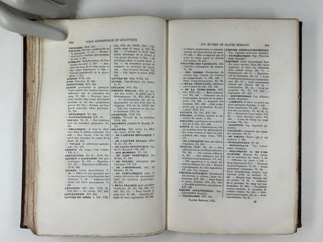 L'oeuvre de Claude Bernard. Introduction par Mathias Duval. Notices par E. Renan, Paul Bert et Armand Moreau. Table alphabétique et analytique des ...