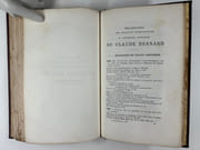 L'oeuvre de Claude Bernard. Introduction par Mathias Duval. Notices par E. Renan, Paul Bert et Armand Moreau. Table alphabétique et analytique des oeuvres complètes de Claude Bernard par le Dr. Roger de la Coudraie. Bibliographie des travaux scientifiques, Mémoires, Lectures et Communications aux Académies et Sociétés Savantes par G. Malloizel par Claude Bernard - Image 8