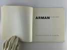 (Catalogue d'exposition) ARMAN Accumulations Renault. Texte de Fran&ccedil;ois MATHEY et extraits d'entretiens d'ARMAN avec Claude-Louis Renard. 