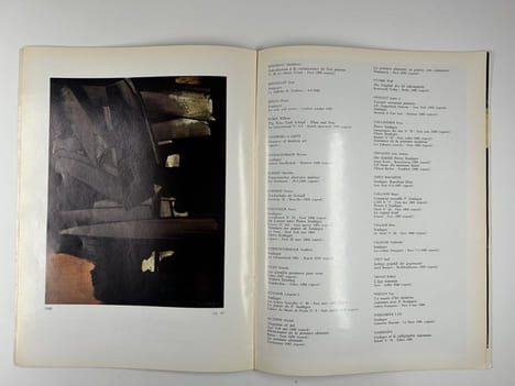 Catalogue d'exposition. SOULAGES. Musée National d'Art Moderne Paris  22 mars - 21 mai 1967. PIERRE SOULAGES  Texte de Bernard Dorival