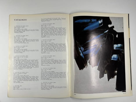 Catalogue d'exposition. SOULAGES. Musée National d'Art Moderne Paris  22 mars - 21 mai 1967. PIERRE SOULAGES  Texte de Bernard Dorival