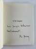 L' Art inopin&eacute; dans les Collections publiques. Envoi autographe sign&eacute; de Pol Bury.. Pol BURY