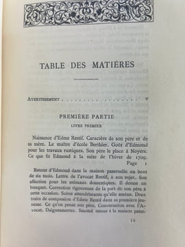 LA VIE DE MON PERE . Réimprimé sur la troisième édition. (Paris, 1788). Edition unique sur papier Hollande tirée à 200 exemplaires. . RESTIF DE LA ...
