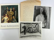 René Auberjonois. Peintre vaudois (1872-1957). Catalogue d'exposition, Musée d'art moderne de la ville de Paris, 17 février - 3 avril 1977. par René AUBERJONOIS. Texte de Jacques Lassaigne et René Wehrli. - Image 1