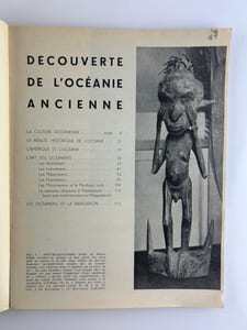 ARTS PREMIERS - TRIBAL ART - L'Art Océanien. Sa présence. Introduction de Paul Rivet. Textes de Guillaume Apollinaire et de Tristan Tzara. Etude présentée par Madeleine Rousseau. 215 reproductions- 4 cartes. 