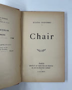 Chair. Envoi à Georges Clémenceau : A M. Georges Clémenceau dans un sentiment d'admiration profonde pour son action salutaire. E. M.  par Eugène MONFORT - Image 3