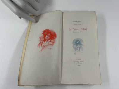 Le vice filial. Illustrations de J. Dédina. Collection Nymphée. Un des 25 exemplaires sur Chine. 